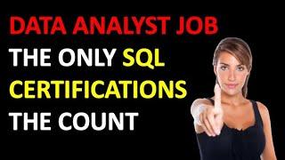 SQL Certifications for the Data Analyst