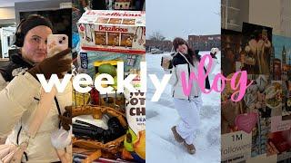 weekly vlog: making my vision board, new routines, my herbal remedies, non toxic lifestyle & more