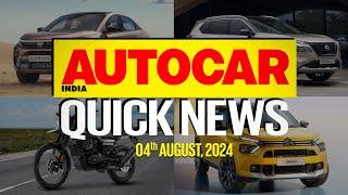 Citroen Basalt revealed, Tata Curvv engine details, TVS Ronin Parakram | News | Autocar India