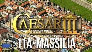 Caesar 3 - Mission 11a Massilia »13 PALACES!« Peaceful Final Ending