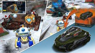 Tanki Online - Christmas Snowball event! + Getting Hornet GT skin on main account!