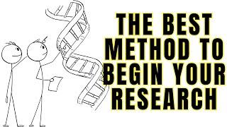 The Best Method to Kickstart Your Research! || Research Made Easy @biologyexams4u