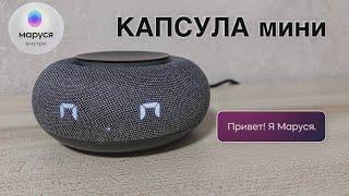 Капсула мини. Обзор умной колонки с Марусей внутри