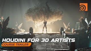 Houdini For 3D Artists Course Trailer | Houdini 20.5, Modeling, Solaris, Karma & Copernicus