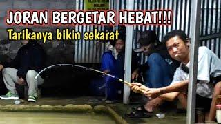 Joran bergetar hebat!!Strek babon sampai keluar urat~Mancing Lele dikolam pemancingan