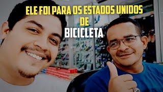 ENCONTREI o PEREGRINO de BICICLETA em FORTALEZA