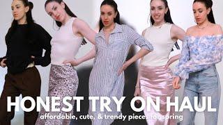 HONEST DRESSIN TRY-ON HAUL & REVIEW | Spring 2024