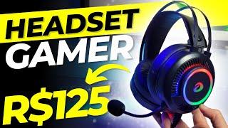 MELHOR Headset Gamer 7.1 BOM e BARATO CUSTO BENEFICIO 2021 - Review Dareu EH416