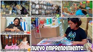 FUIMOS AL PANTEÓN️+CUMPLEAÑOS  DE MI SOBRINA +NUEVO EMPRENDIMIENTO+COMPRAS  NAVIDEÑAS