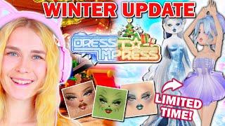 *NEW* CHRISTMAS Dress To Impress UPDATE + Gifting 100 FREE VIP!