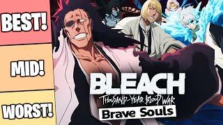 RANKING ALL 9TH ANNIVERSARY CHARACTERS! Bleach: Brave Souls!