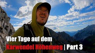 Vier Tage auf dem Karwendel Höhenweg | Part 3