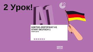 "Немецкий для начинающих: От А1 до В1 с примерами фраз" 2 Урок