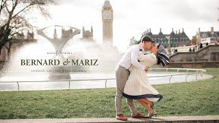 Bernard and Mariz | London, UK Pre Wedding Film by Nice Print Photography