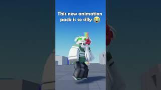 Why did Roblox make this new animation pack so silly 