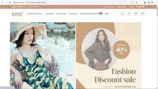 Women's Fashion Online - Free Beautiful Flatsome WordPress Theme (full code)