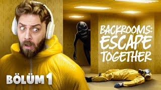 BU ODADAN ÇIKMAK İMKANSIZ! | BACKROOMS: ESCAPE TOGETHER | BÖLÜM 1