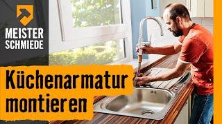 Küchenarmatur montieren | HORNBACH Meisterschmiede