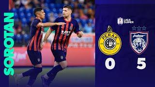 Perak FC 0-5 Johor Darul Ta'zim FC | Sorotan Perlawanan Liga Super 2024/25