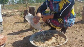 Making a desk in the village by a woman: the routine and daily life of Shadi