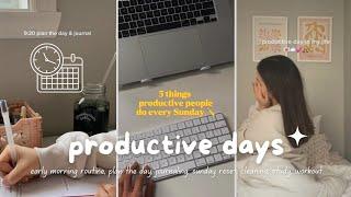 productive days, day in my life | tiktok compilation