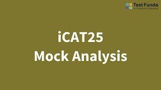 iCAT25 Short mock analysis (2017-2018) - Testfunda