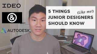 Top 5 Things All Junior Designers Should Know #DesignLife