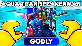 HOW TO UNLOCK AQUA TITAN In Toilet Tower Defense