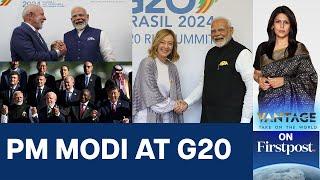 PM Modi's Whirlwind G20 Summit in Brazil | Vantage with Palki Sharma