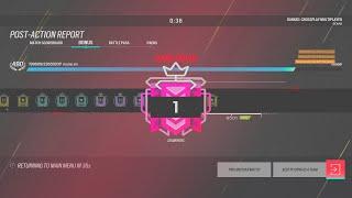 This is what the HIGHEST Rank In Rainbow Six Siege looks like...