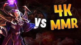 ИНВОКЕР VS 4К ММР В ДОТА 2 - INVOKER VS 4K MMR DOTA 2