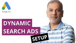 Dynamic Search Ads Campaign Setup | How To Create Dynamic Search Ads In Google Ads