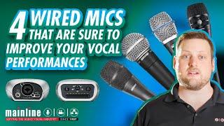 Here Are 4 Wired Shure Mics That Are Sure To Improve Your Vocal Performances