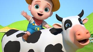 El Viejo MacDonald tenía una Granja - La Vaca Lola Se Equivoca  | Canciones Infantiles - Bebé Leo