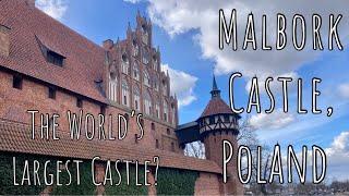 Malbork Castle, Poland  | Travel Vlog | A guide to the LARGEST CASTLE in the WORLD!