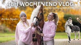 48h WOCHENEND VLOG ‍️ wilder Ausritt, Influencer Event, Besuch von Annchen Augustine