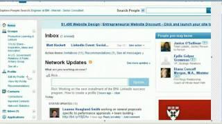 LinkedIn home - which layout do you have?