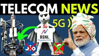 Vi TATA 5G Network Deal | BSNL Ghar Wapsi Backfire | Unlimited Satellite Internet #technoneillive