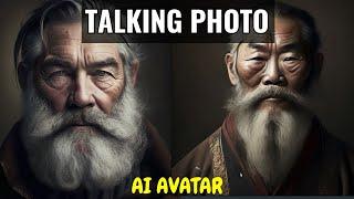 Create TALKING Photo AI AVATAR in 2 Minutes Using FREE AI TOOLS