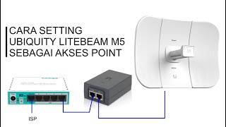 Cara Setting Ubiquity Lite Beam M5 Sebagai Akses Point