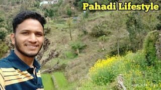 A Day in My Village || Pahadi Lifestyle Vlog || By Alok Rana || Pahadi Biker