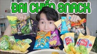 Ăn Hết Tất Cả Các Loại Snack Mỹ - Đại Chiến Snack