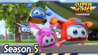 Super Pet Sweep Up Surprise | Super wings season 5 | Super wings super pets | EP11