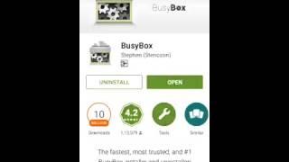 How to install busy box on any rooted android