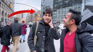 Meeting Legendary Indian Student in New York! Ft. @aabirvyas ​⁠