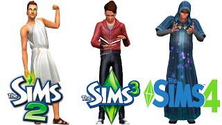  Sims 2 vs Sims 3 vs Sims 4 : University (Part 2)