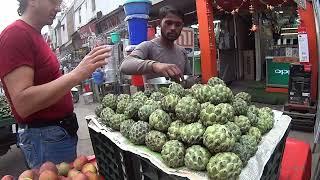 Первый день в Дели. Мы снова в Индии спустя 3 года. Мейн базар, шоппинг и овощной рынок в Дели.