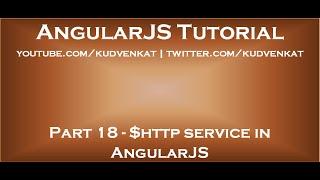 $http service in AngularJS