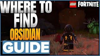 Where To Find Obsidian (Finding Lava Caves) In LEGO Fortnite