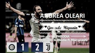 HIGUAIN E INTER JUVE - MARGARITA - Parodia - (Elodie ft. Marracash)